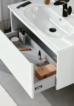 Orka Likya 65 Banyo Dolabı Beyaz (Boy Dolabı Hariç)