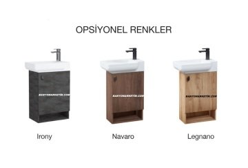 Orka Begonya 55 Banyo Dolabı Legnano