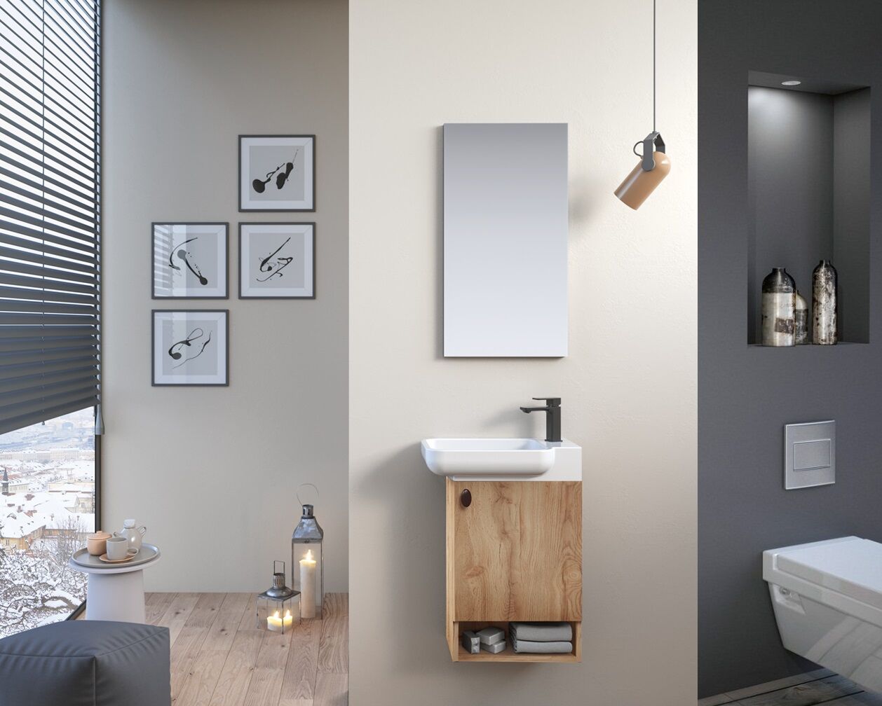 Orka Begonya 55 Banyo Dolabı Legnano Legnano