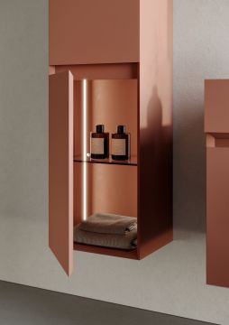 Orka Lusso 120 Banyo Dolabı Tarçin (Boy Dolabı Hariçtir)