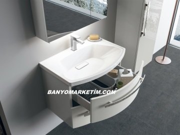 Orka Urla 70 Banyo Dolabı Kaşmir (Boy Dolabı HARİÇTİR)