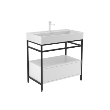 Orka Vegas 80 Banyo Dolabı + Boy Dolabı 40  (Boy Dolabı Dahildir)