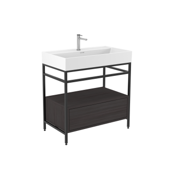 Orka Vegas 60 Banyo Dolabı + Boy Dolabı 40  (Boy Dolabı Dahildir)