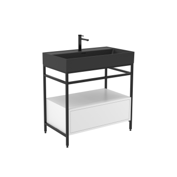 Orka Vegas 60 Banyo Dolabı + Boy Dolabı 40  (Boy Dolabı Dahildir)