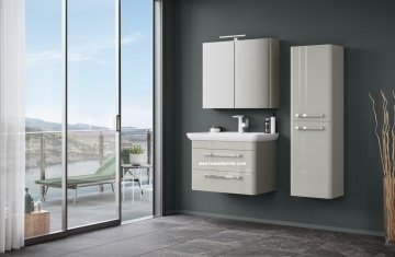 Orka Rose 80 Banyo Dolabı Kaşmir ( Boy Dolabı Hariçtir ) Beyaz