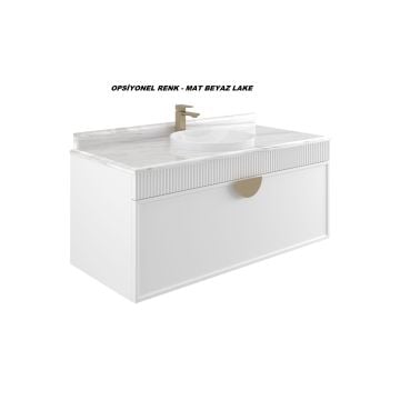 Orka Molino 120 Banyo Dolabı Gri ( Boy Dolabı Hariçtir )