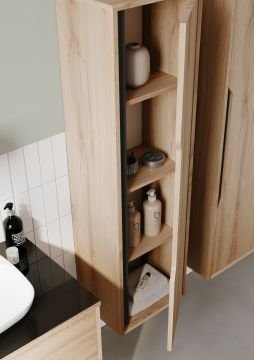 Orka Galia 80 Banyo Dolabı + Boy Dolabı 40 Legnano ( Boy Dolabı Dahil 1 Ad.)