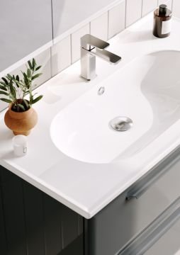 Orka Nuvola 80 Banyo Dolabı + Boy Dolabı 40 Beyaz ( Boy Dolabı Dahildir )