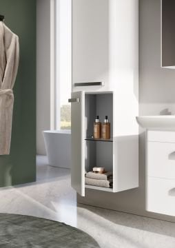 Orka Rose 100 Banyo Dolabı + Boy Dolabı 40 Kaşmir ( Boy Dolabı Dahildir )