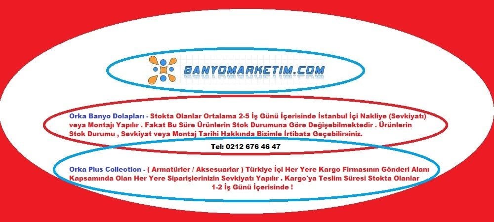 Orka Banyo Dolapları - Orka Plus Collection