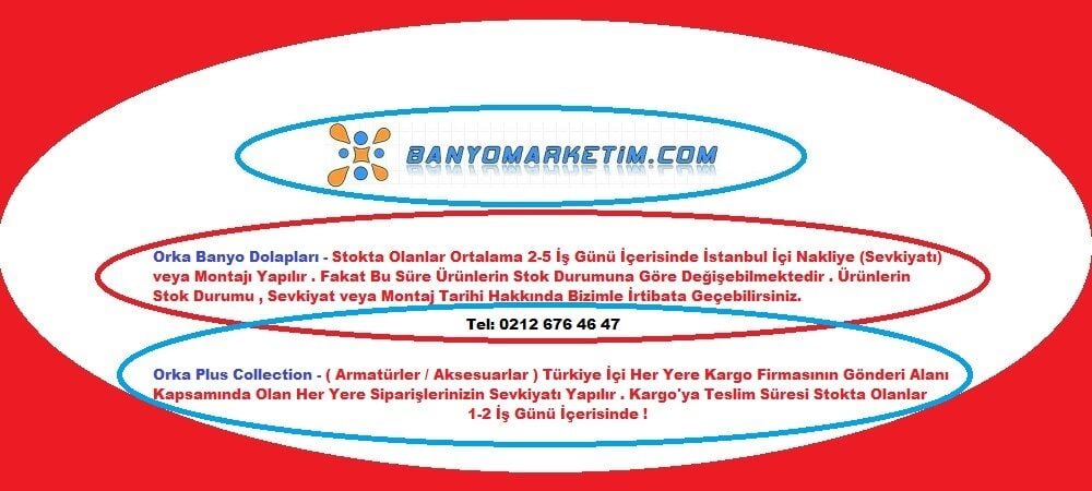 Orka Banyo Dolapları - Orka Plus Collection